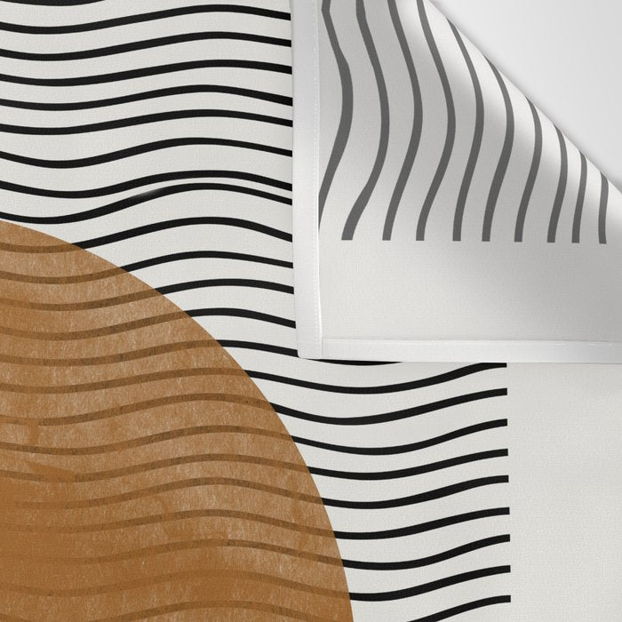 Modern Waves Wall Tapestry Gallery Image 3