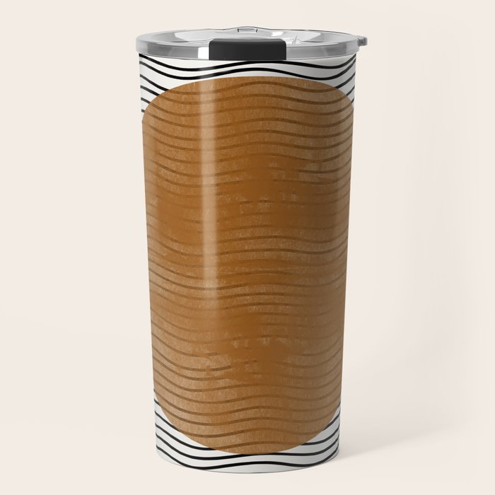 Modern Waves Travel Mug Gallery Image 1