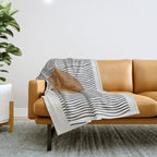 Modern Waves Throw Blanket Gallery Image 1