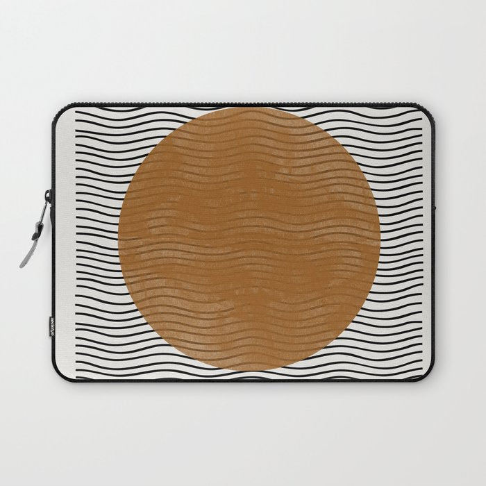 Modern Waves Laptop Sleeve Gallery Image 1