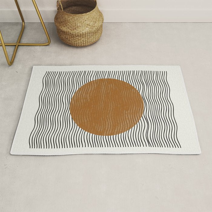 Modern Waves Rug Gallery Image 1