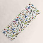 Endangered Birds Around the World Yoga Mat Gallery Image 1