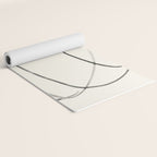 Minimal Abstract Line Art 2 Yoga Mat Gallery Image 2