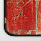 Vintage Red Moroccan Rug Print Laptop Sleeve Gallery Image 3