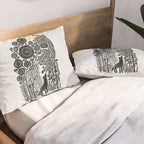 Green lapse Pillow Sham Gallery Image 2
