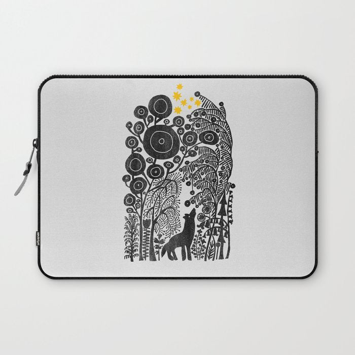 Green lapse Laptop Sleeve Gallery Image 1