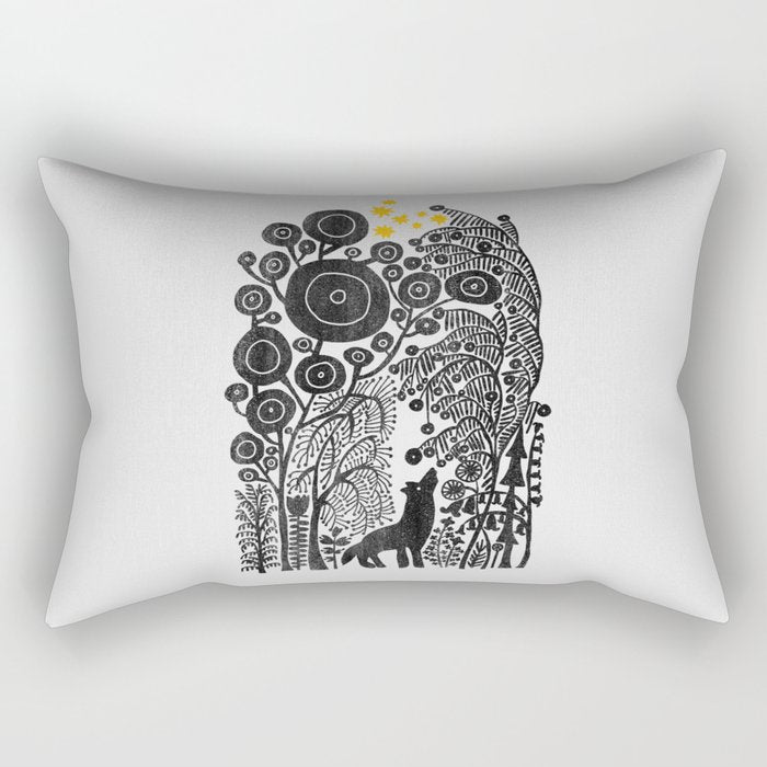 Green lapse Rectangular Pillow Gallery Image 1