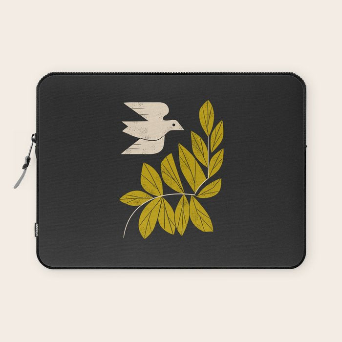 Dove and Branch Laptop Sleeve Gallery Image 1