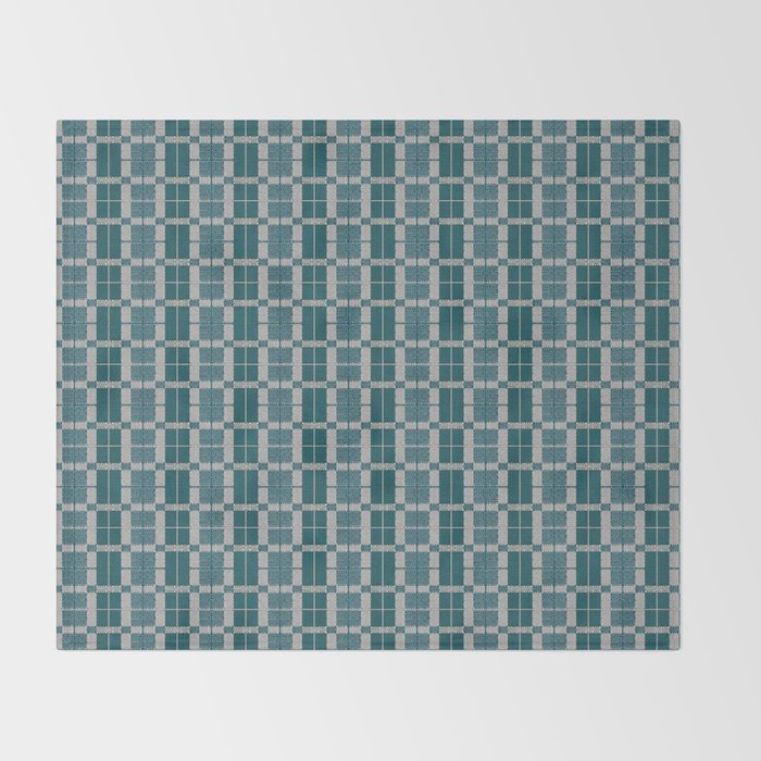 Woven Checker Throw Blanket Gallery Image 2