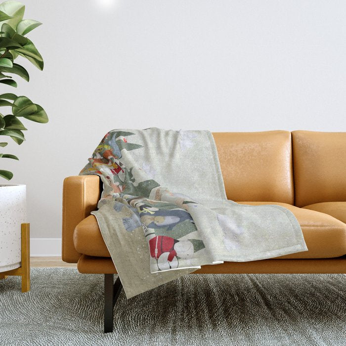 the great parade Throw Blanket Gallery Image 1