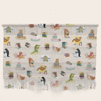 Animal Readers Wall Hanging Gallery Image 1