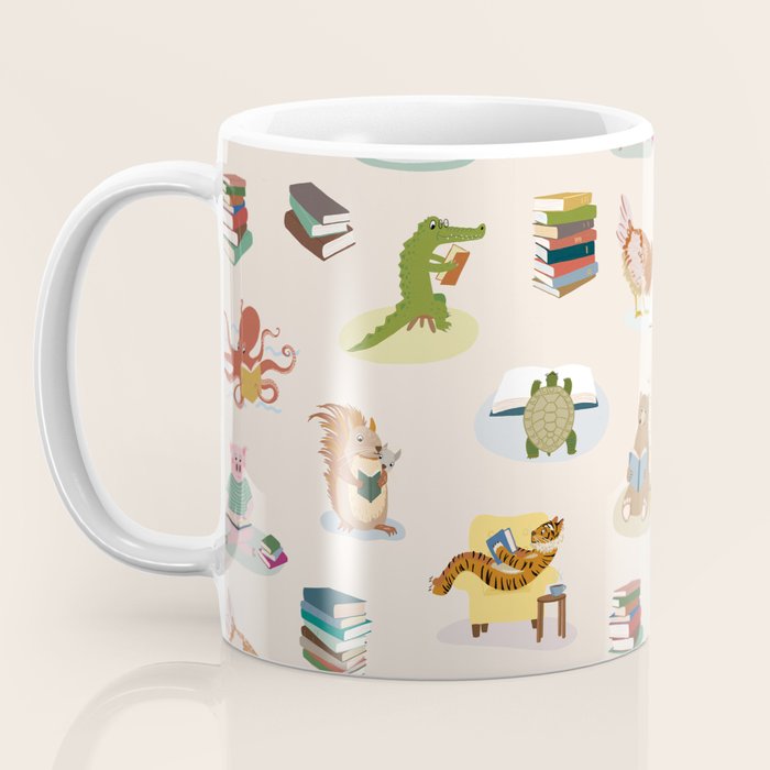 Animal Readers Coffee Mug Gallery Image 3