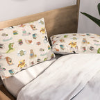 Animal Readers Pillow Sham Gallery Image 2