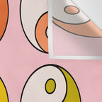 Rainbow Yin Yang Wall Tapestry Gallery Image 3