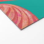 Flamingo Vibes |Tropical Pink Bird Pineapple on Head| Renee Davis Welcome Mat Gallery Image 2