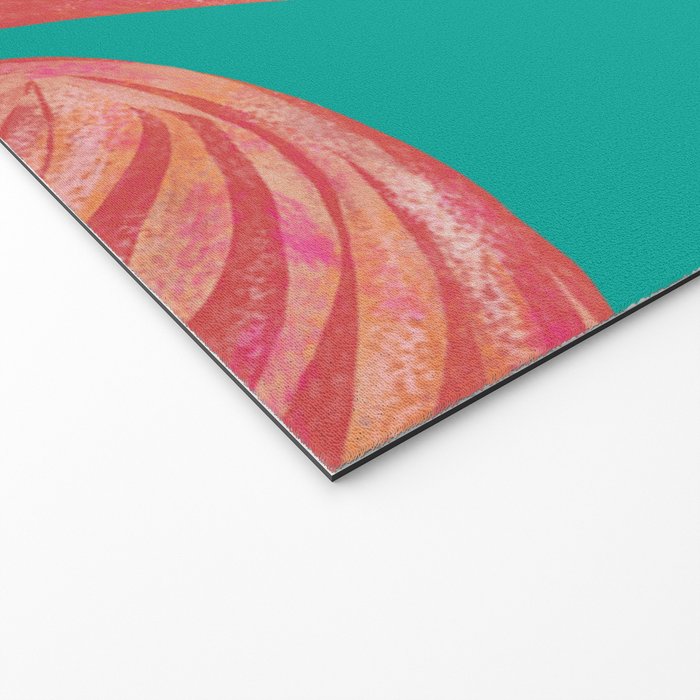Flamingo Vibes |Tropical Pink Bird Pineapple on Head| Renee Davis Welcome Mat Gallery Image 2