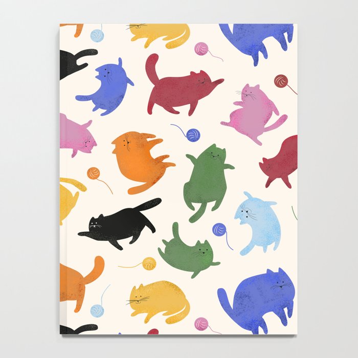 Rainbow Kittens Pattern Notebook Gallery Image 4