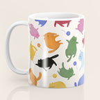 Rainbow Kittens Pattern Coffee Mug Gallery Image 3