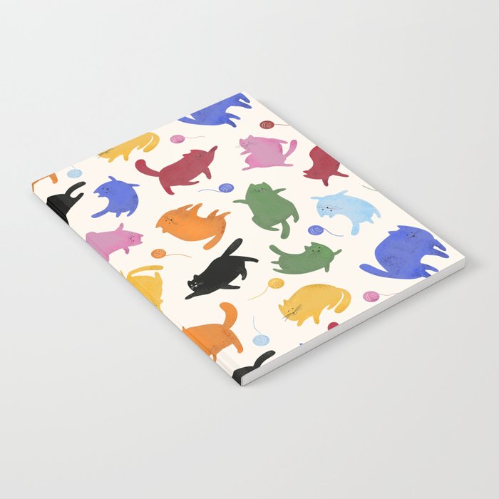 Rainbow Kittens Pattern Notebook Gallery Image 2
