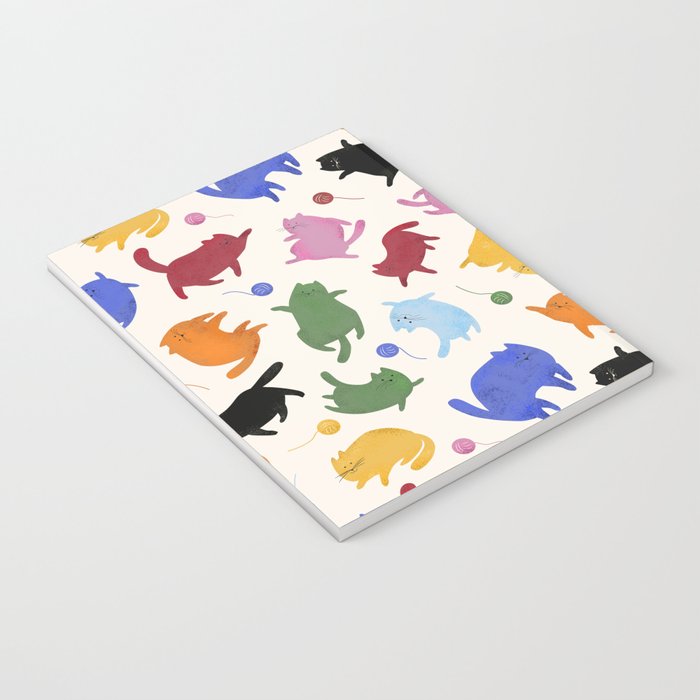 Rainbow Kittens Pattern Notebook Gallery Image 3
