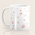 Galentine's Pattern Coffee Mug Gallery Image 3