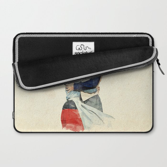The Quiet Man - Watercolor Laptop Sleeve Gallery Image 2