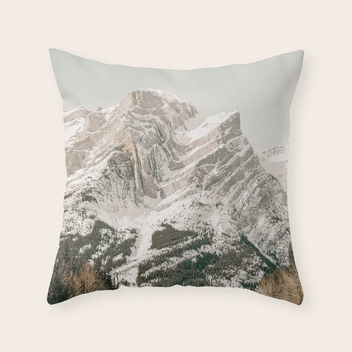 Colorado Mountain Throw Pillow Gallery Image 1