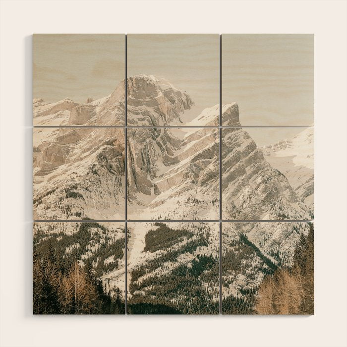 Colorado Mountain Wood Wall Art Gallery Image 1