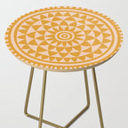 Geometric Yellow Sun  Side Table Gallery Image 2
