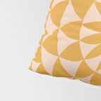 Geometric Yellow Sun  Pillow Sham Gallery Image 4
