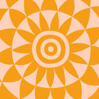 Geometric Yellow Sun  Coffee Mug Gallery Image 2