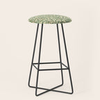 William Morris Willow Bough Green Cream Vintage Pattern Stool Gallery Image 1