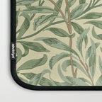 William Morris Willow Bough Green Cream Vintage Pattern Laptop Sleeve Gallery Image 3