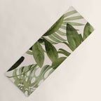 Abstract Art Tropical Leaves 100 Yoga Mat Gallery Image 1