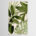 Abstract Art Tropical Leaves 100 Tablecloth Gallery Image 2