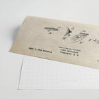 Vintage Brown Trout Fly Fishing Lure Patent Game Fish Identification Chart Wrapping Paper Gallery Image 2