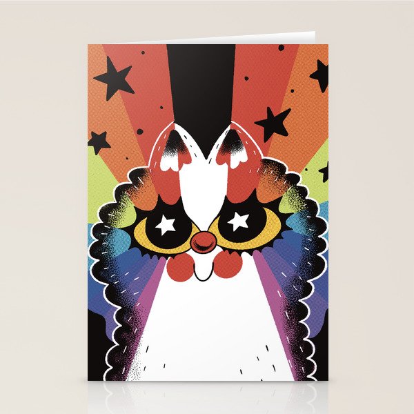 Bright Eyes  Stationery Card Gallery Image 1