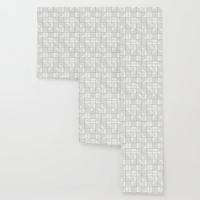 My Favorite Geometric Patterns No.19 - White Wallpaper Gallery Image 3