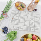My Favorite Geometric Patterns No.19 - White Cutting Board Gallery Image 2