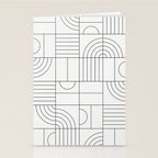 My Favorite Geometric Patterns No.19 - White Stationery Card Gallery Image 2