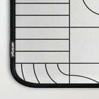My Favorite Geometric Patterns No.19 - White Laptop Sleeve Gallery Image 3