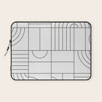 My Favorite Geometric Patterns No.19 - White Laptop Sleeve Gallery Image 1