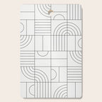 My Favorite Geometric Patterns No.19 - White Cutting Board Gallery Image 1
