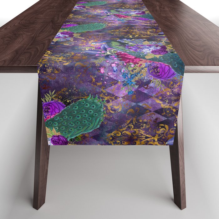 Feather Peacock 29 Table Runner Gallery Image 1