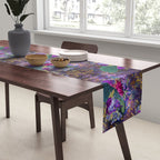 Feather Peacock 29 Table Runner Gallery Image 2