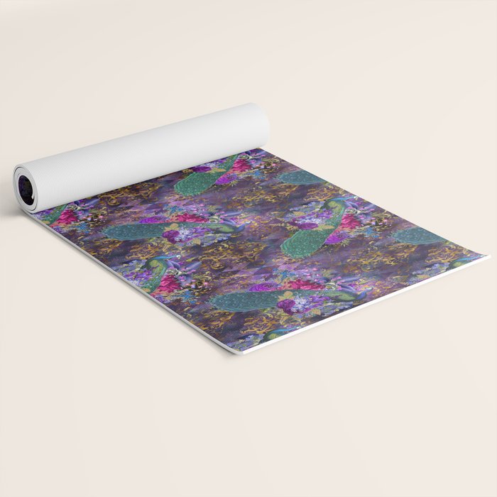 Feather Peacock 29 Yoga Mat Gallery Image 2