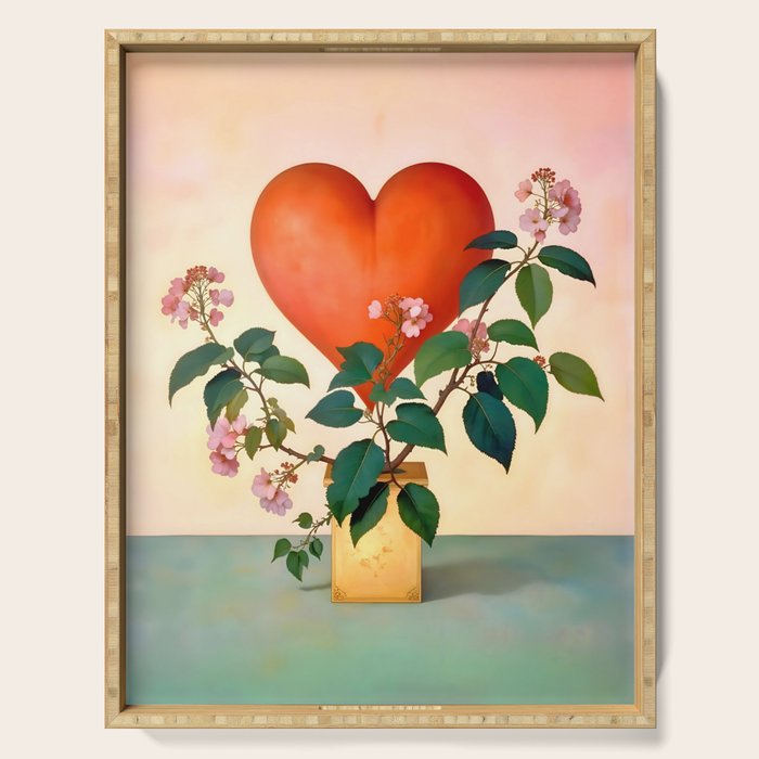 Valentine's Day Gift Serving Tray Gallery Image 1