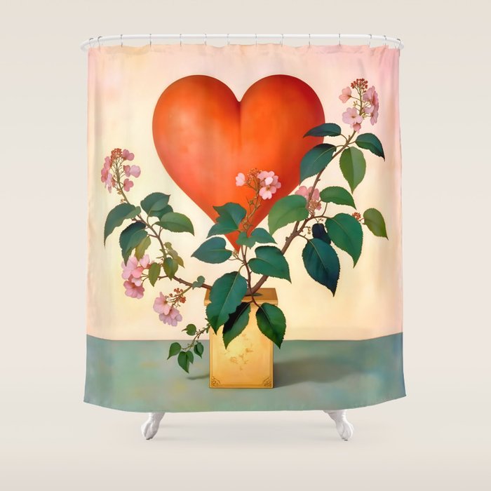 Valentine's Day Gift Shower Curtain Gallery Image 1