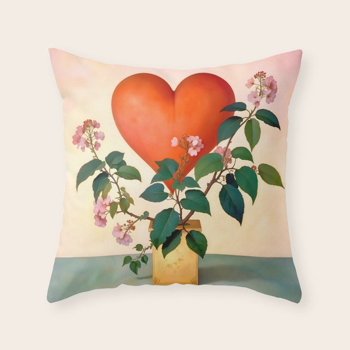Valentine's Day Gift Throw Pillow Gallery Image 6