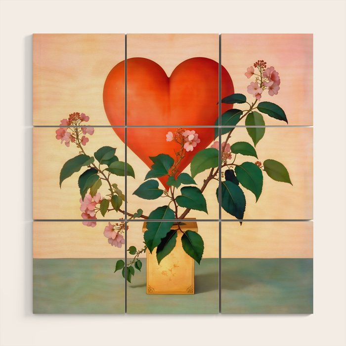 Valentine's Day Gift Wood Wall Art Gallery Image 1